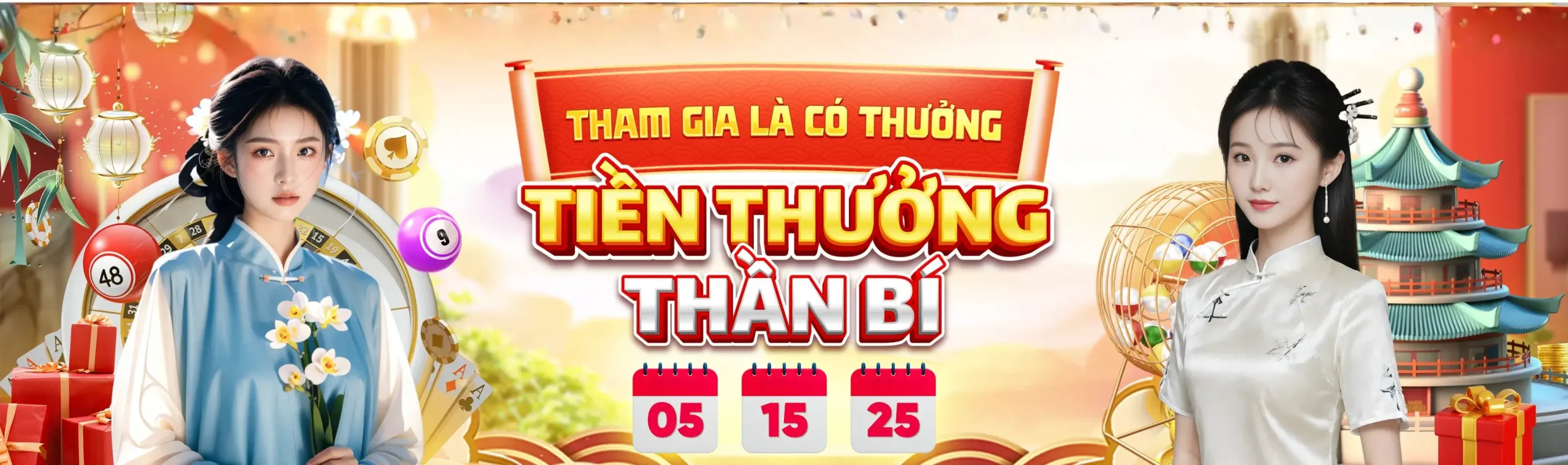 tham gia là có tiền thưởng thần bí