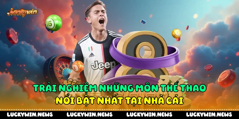 Trải nghiệm những môn thể thao nổi bật nhất tại nhà cái